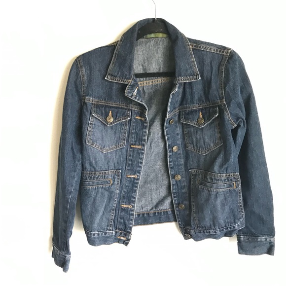bdg Denim Jacket Size S Blue Wash